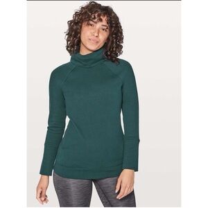 Lululemon To You Tunic Turtleneck Sweatshirt Activewear Athleisure Sz 10